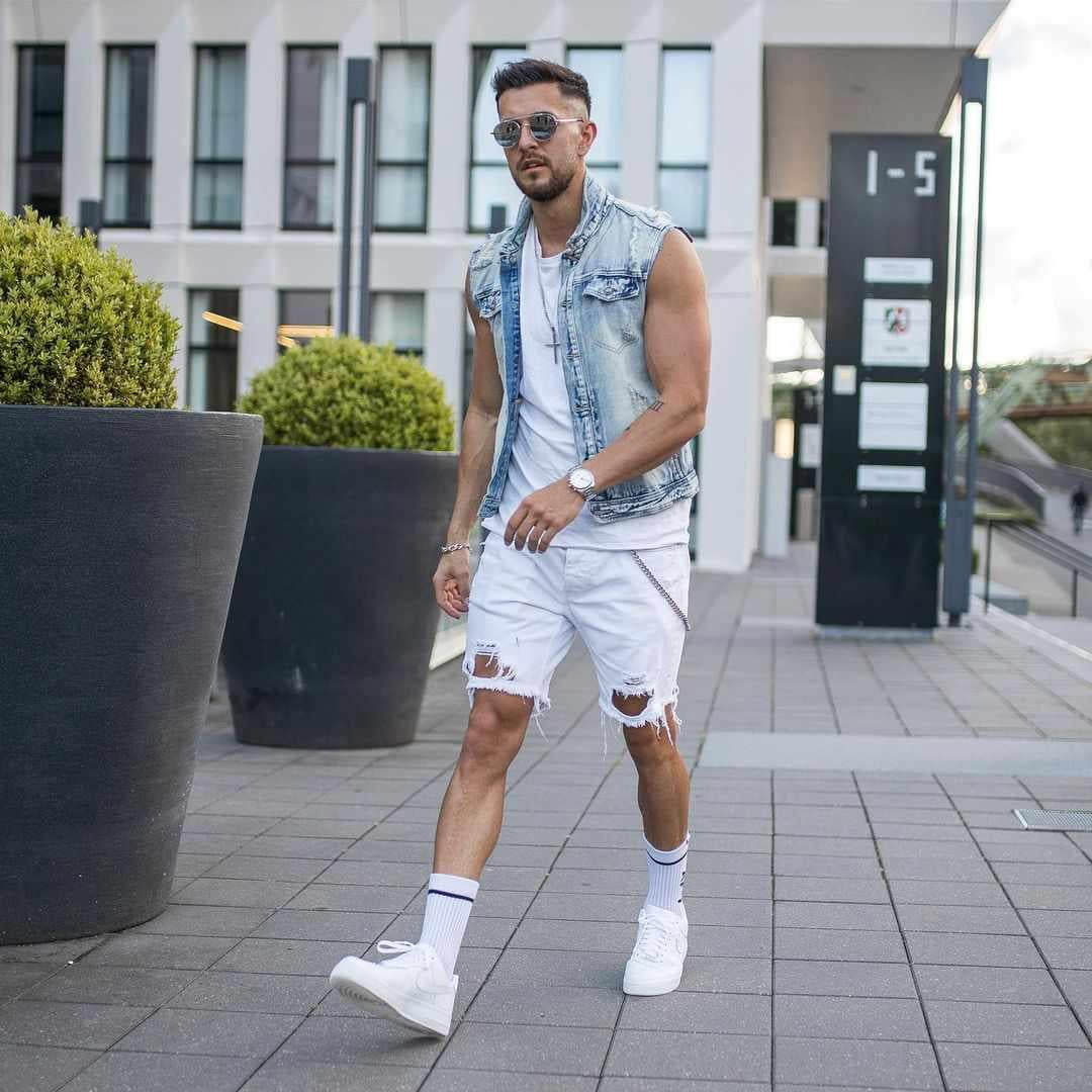 40 tank top outfit ideas for guys - vogueymen.com