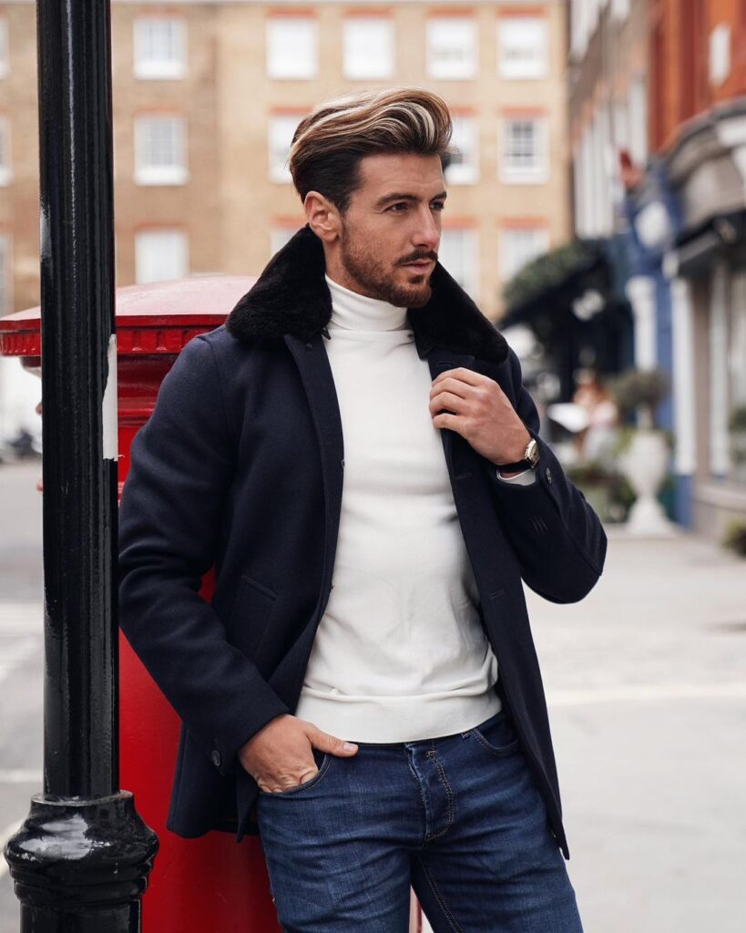 How to style a turtleneck men's