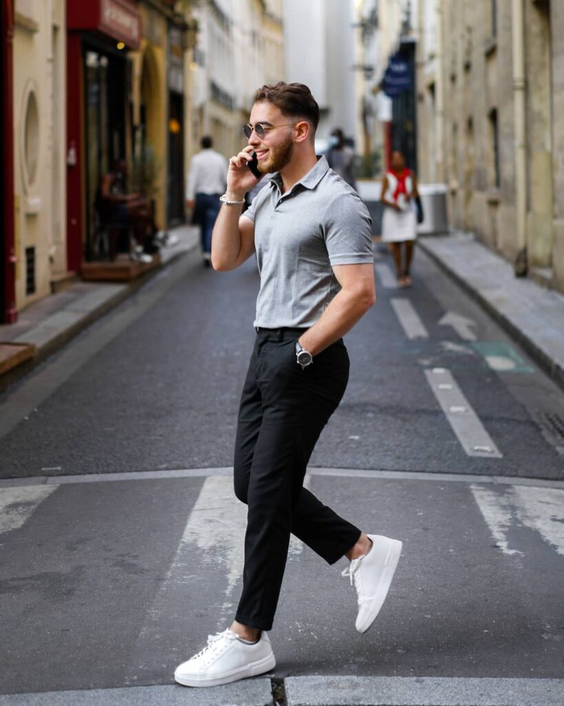 polo shirts outfit ideas for men