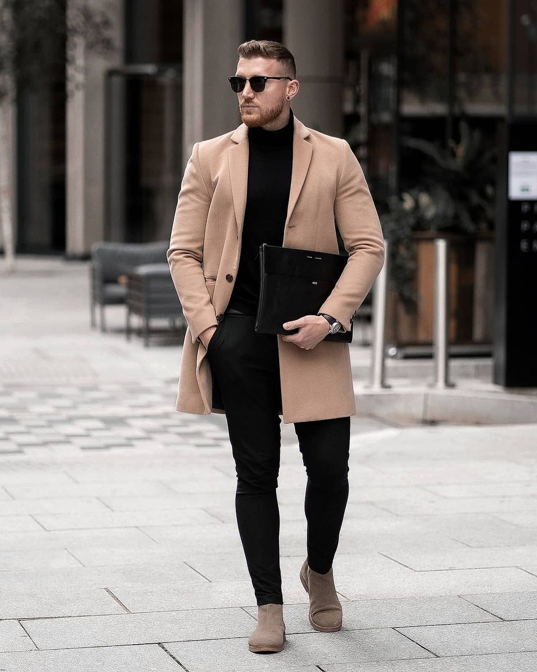 30 ultra-chic camel topcoat outfit ideas for men - vogueymen.com