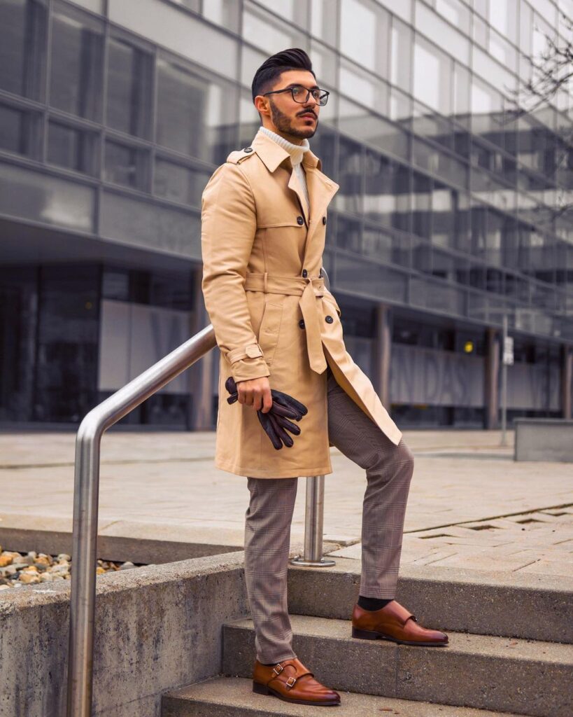 Trench coat outfit ideas for men