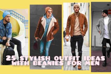 Stylish outfits with beanies for men