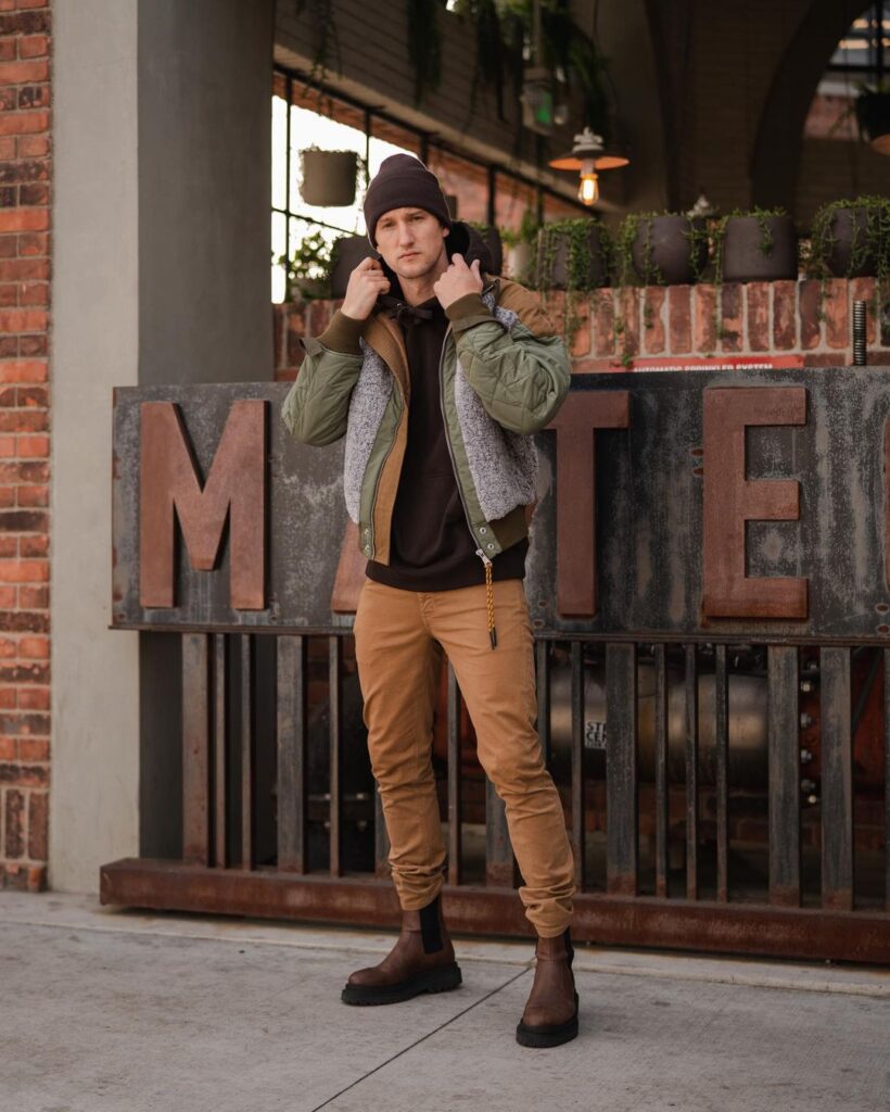 outfits with beanies for men