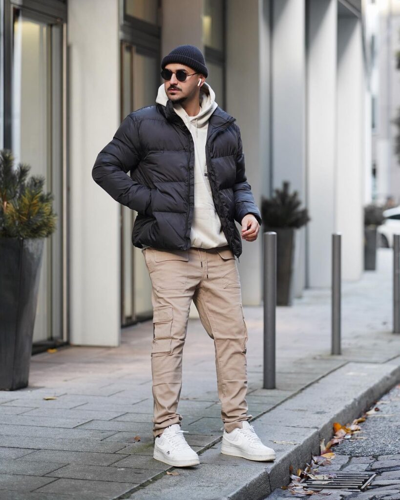 outfits with beanies for men