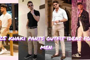 khaki pants outfit ideas for men