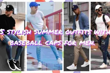 outfits with baseball caps for men