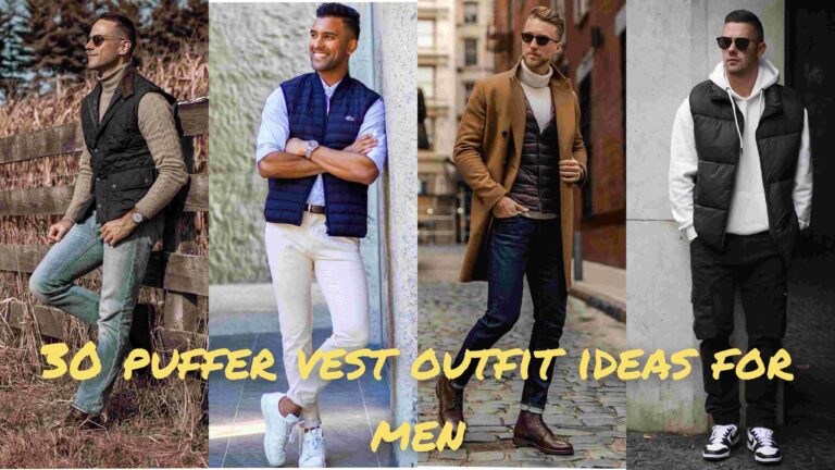 `How to wear a puffer vest, 30 voguish outfit ideas for guys ...