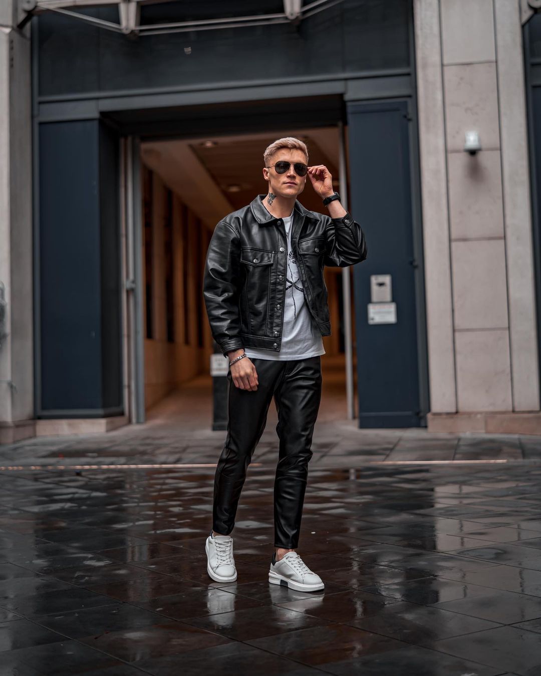 How to style leather pants, 40 leather pants outfit ideas for men