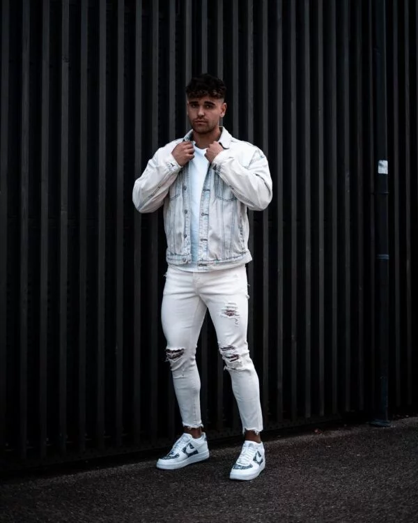 All-white outfit ideas for guys.