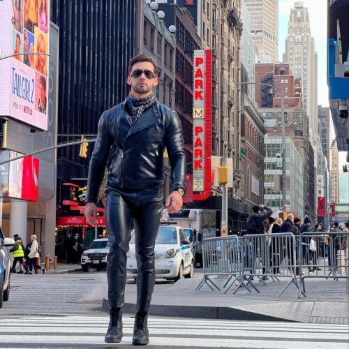 How to style leather pants, 40 leather pants outfit ideas for men ...