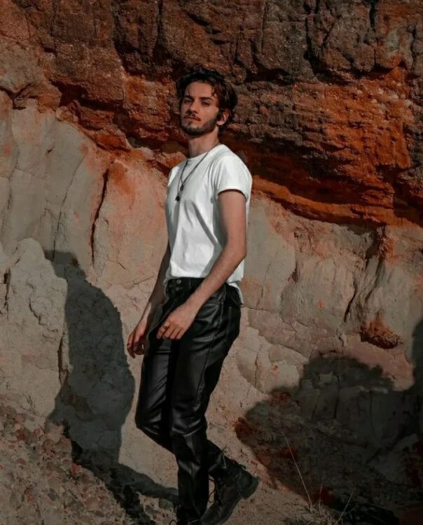 Leather pants outfit ideas for men, 

