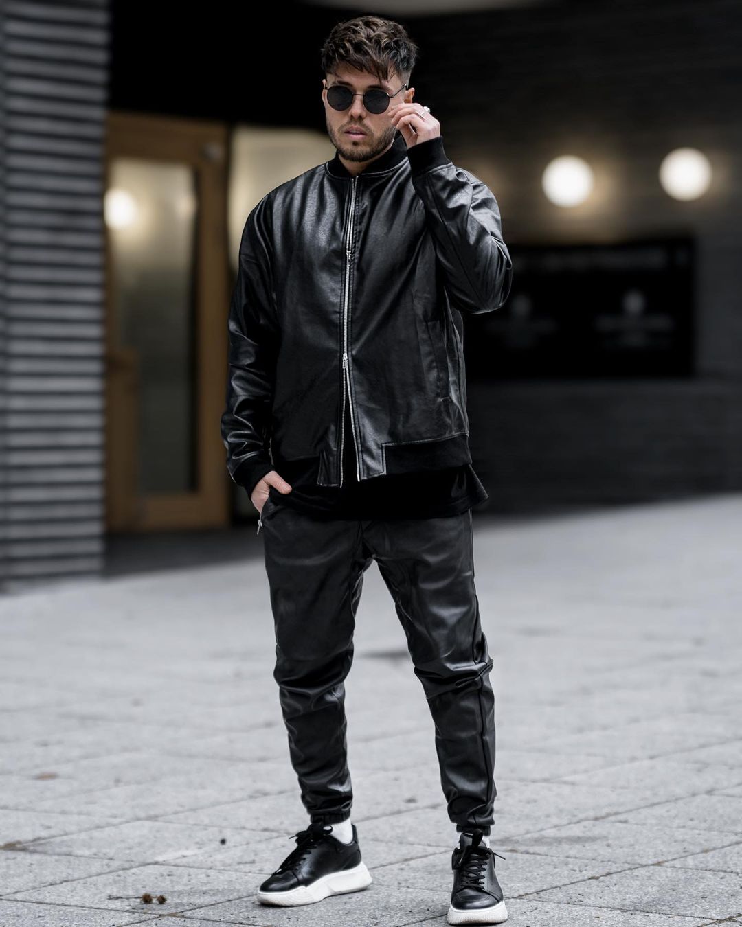 How to style leather pants, 40 leather pants outfit ideas for men ...