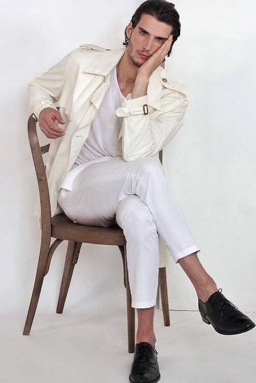 All-white outfit ideas for guys.