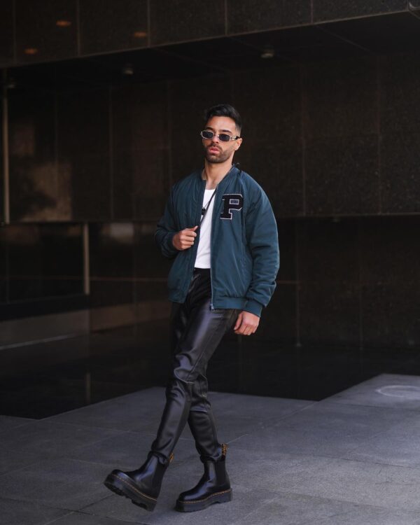 Leather pants outfit ideas for men, 

