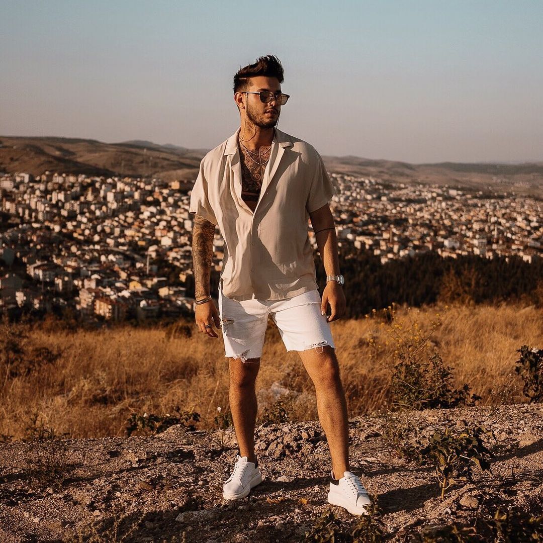 55 fresh and cool white shorts outfits for men. - vogueymen.com