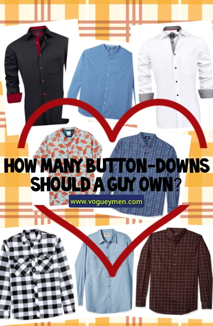 How many button-downs should a guy own?