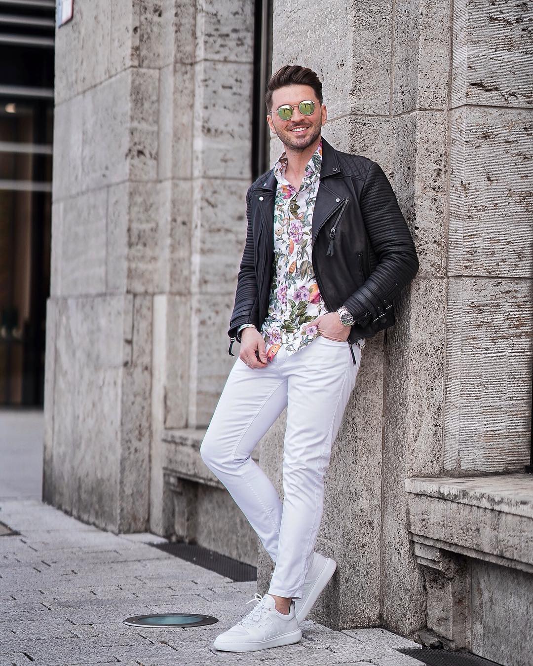 How to rock a floral shirt? 45 floral shirt outfits for guys ...