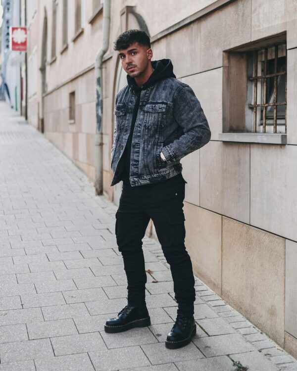 Black cargo pants outfits