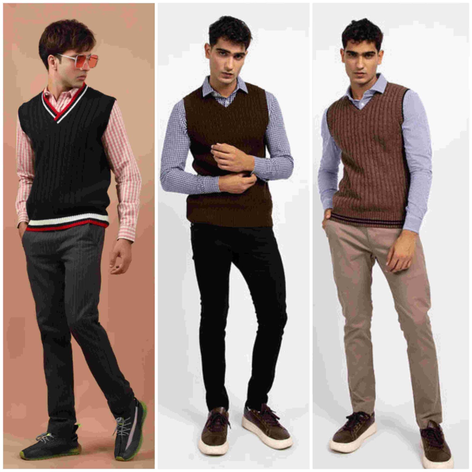 How to rock a sweater vest? 35 sweater vest outfits for guys