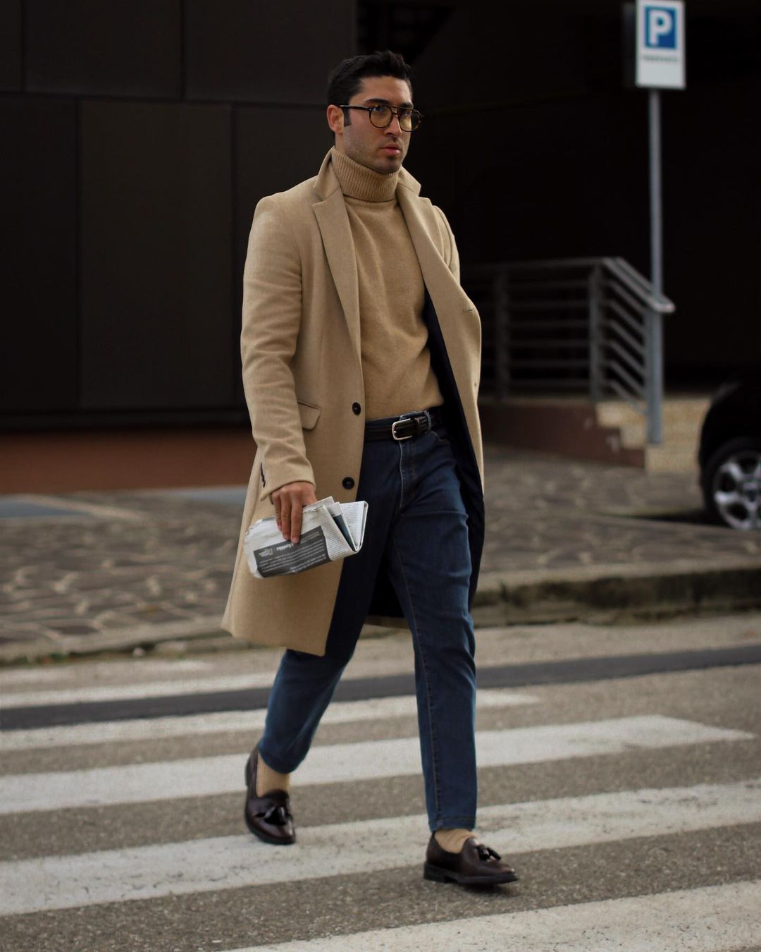 30 ultra-chic camel topcoat outfit ideas for men - vogueymen.com