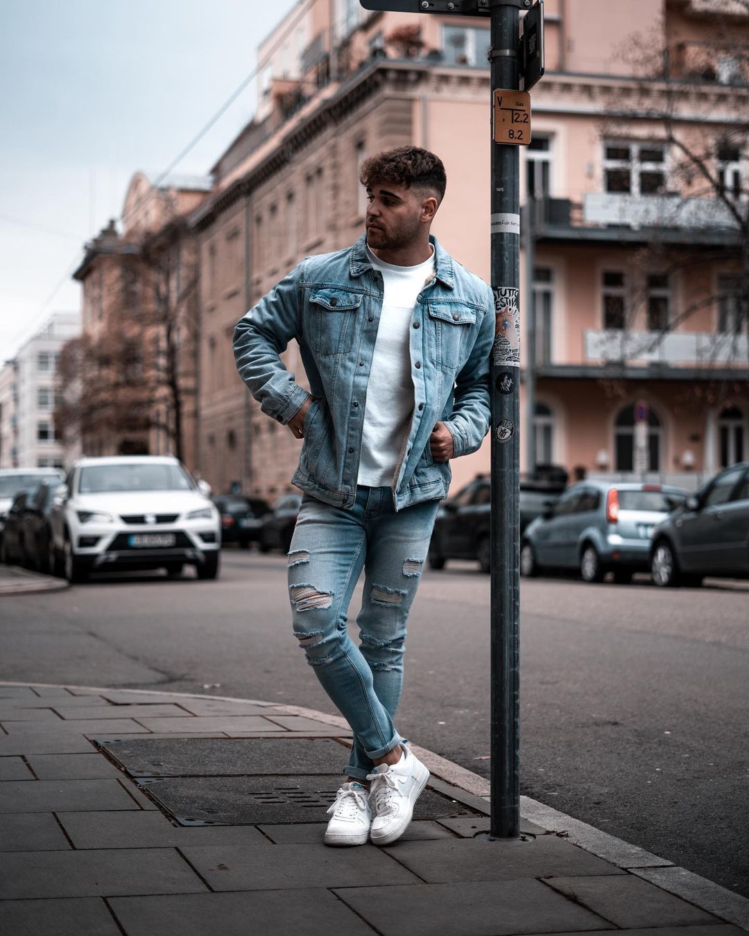 30 light blue denim jacket outfits for men. - vogueymen.com