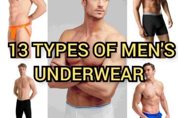 Different types of men's underwear