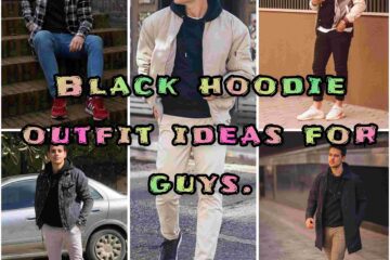 Black hoodie outfit ideas men's