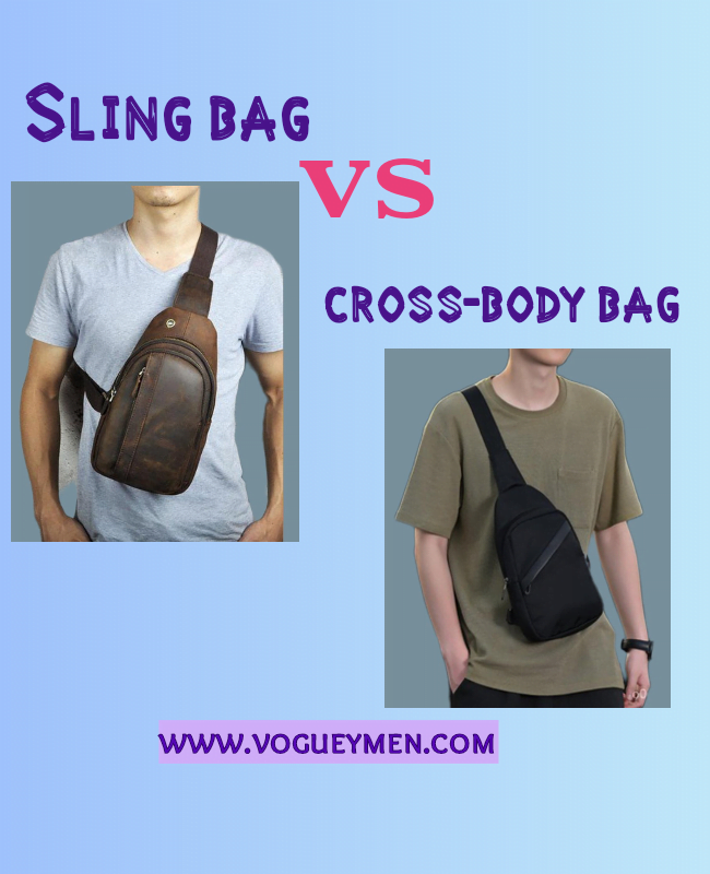 What's the difference between a crossbody bag and a sling bag