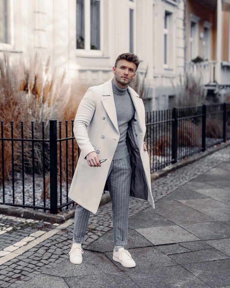 What to wear with striped pants? 40 pinstripe pants outfit ideas for ...