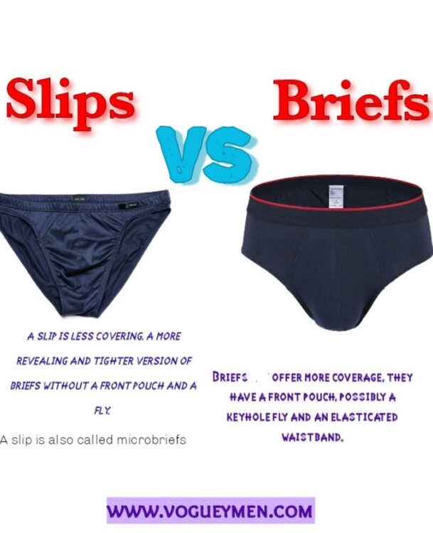 Briefs vs slips, what's the difference?
