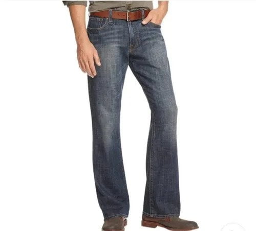 Styles of men's jeans.