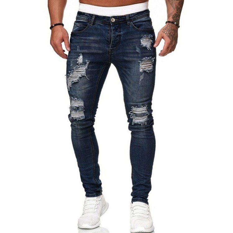 Styles of men's jeans.