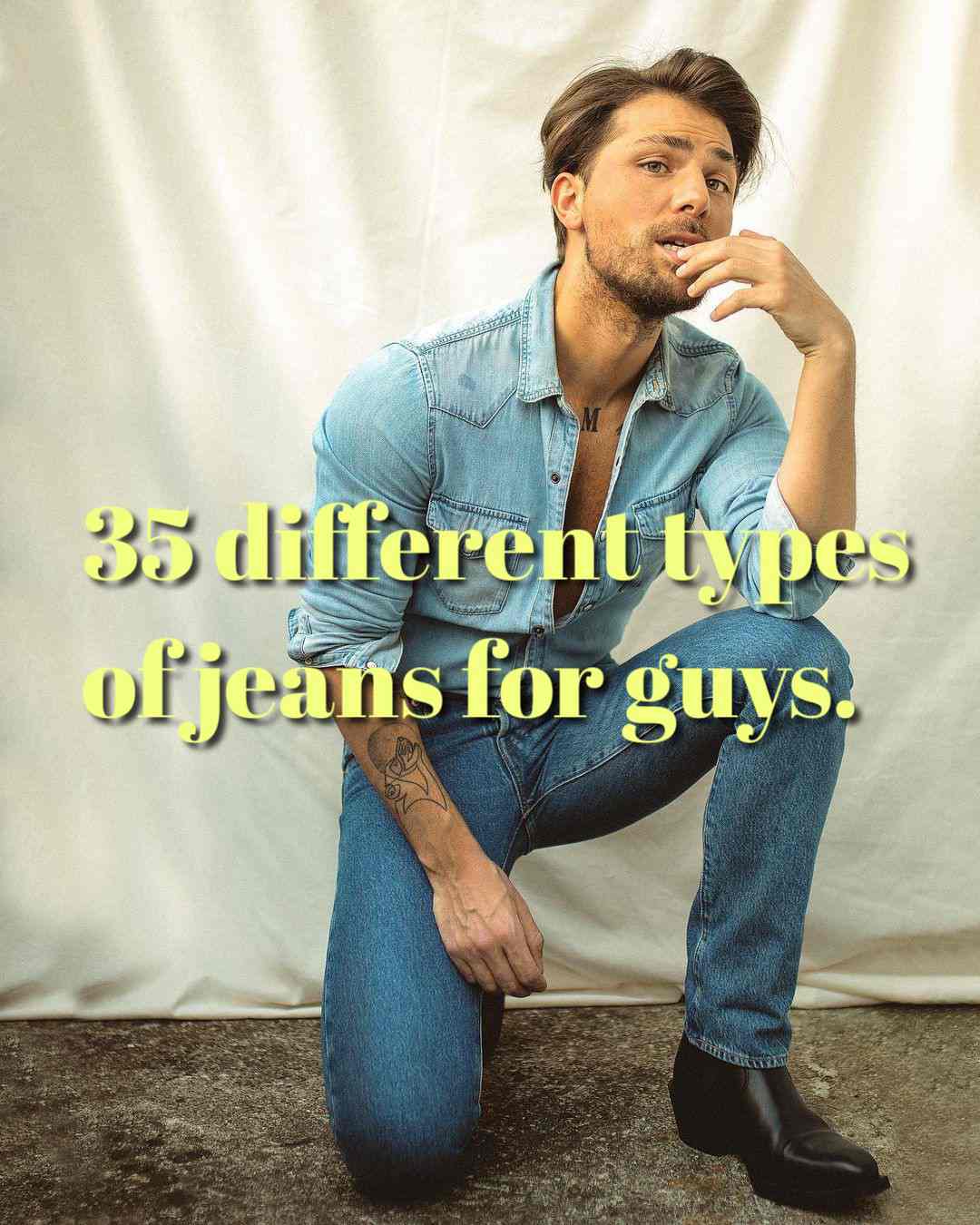 Different types of jeans