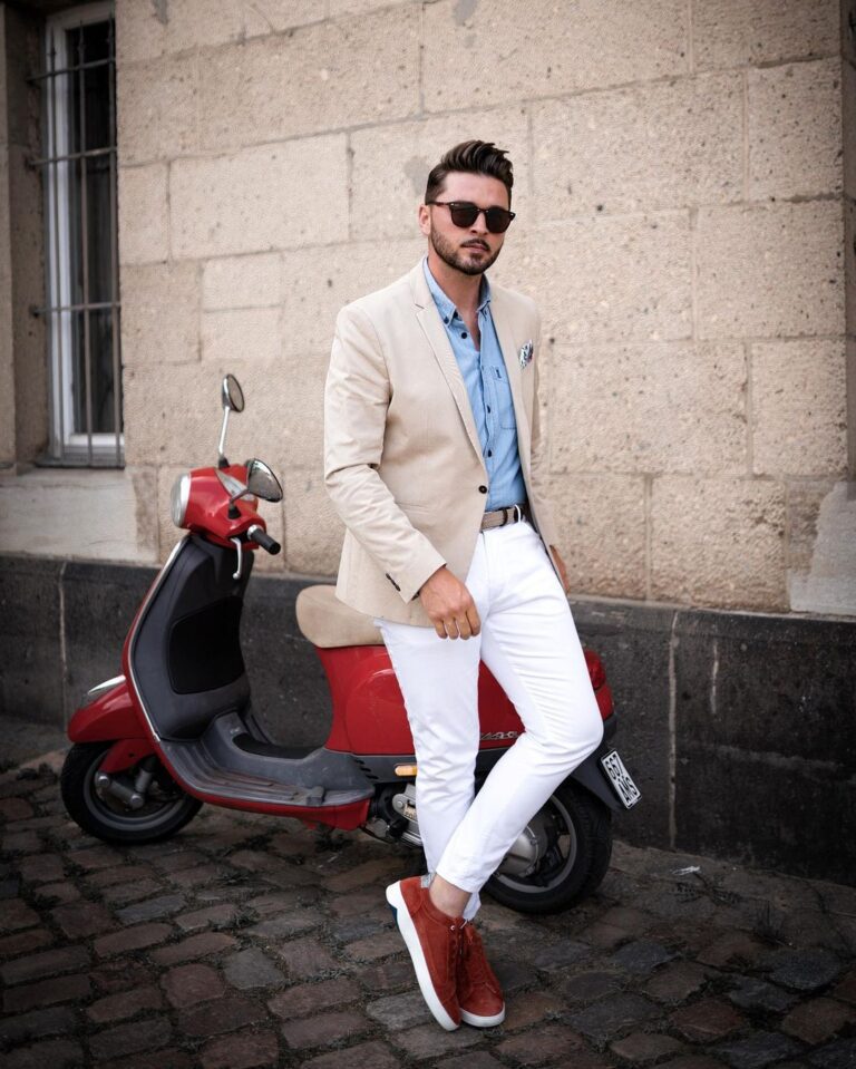 35 outfits with red vans or sneakers for guys. - vogueymen.com