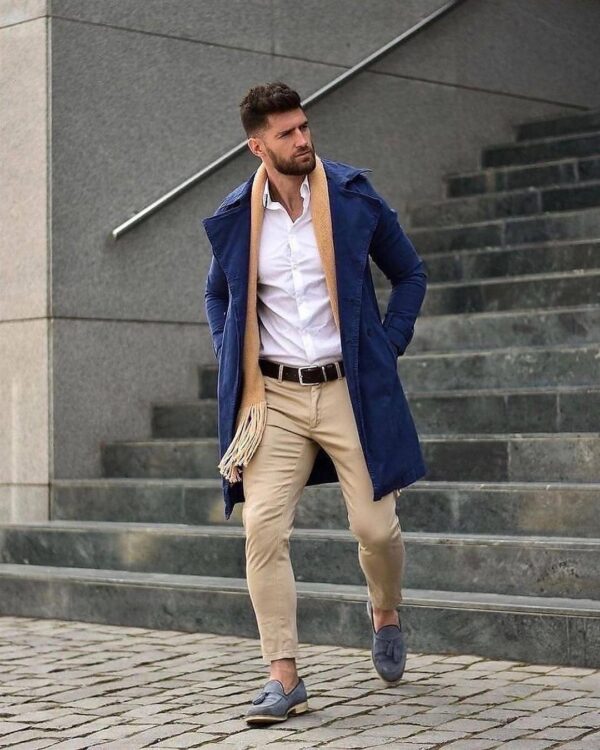 Outfits with winter scarves and coats