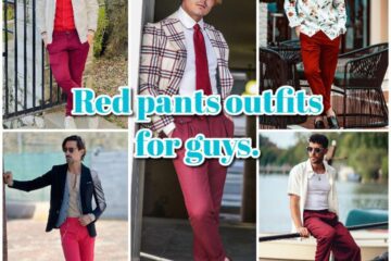 Red pants outfits