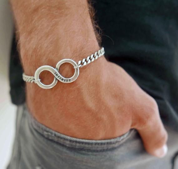 Types of bracelets: The  infinity bracelets