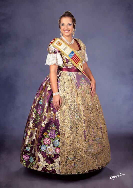 Spanish traditional fashion, Fallera Dress