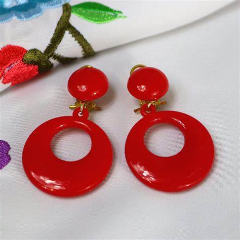 Spanish fashion accessories, Flamenco Earrings
