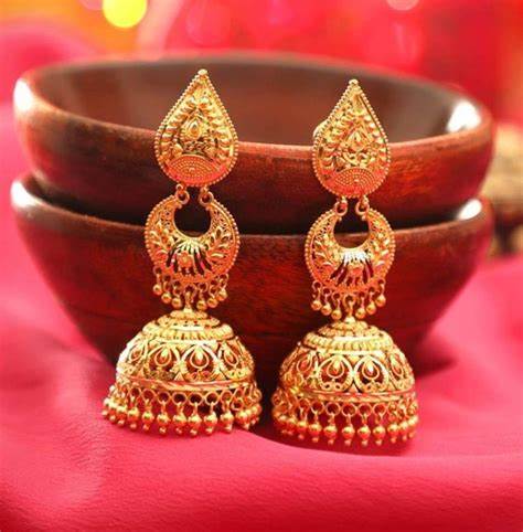 Indian traditional fashion accessories, Jhumka.