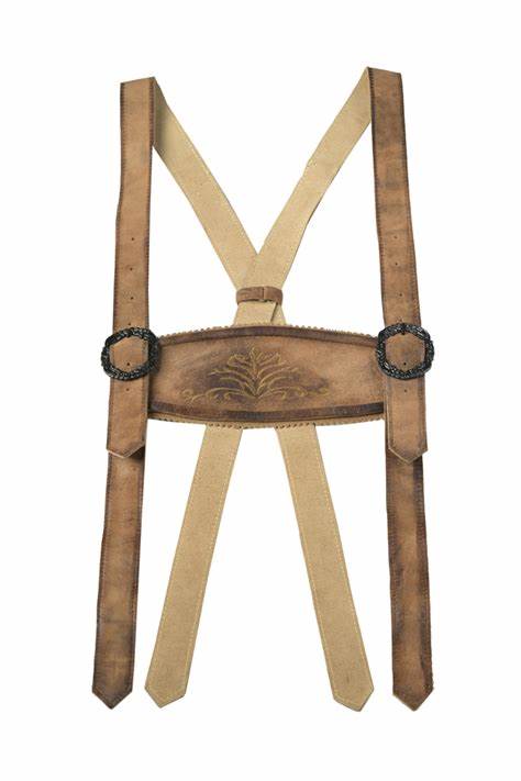 Iconic German Fashion accessories, Lederhosen suspenders