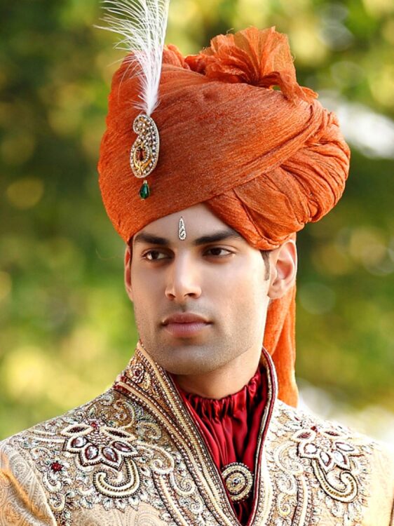 Indian traditional fashion accessories, Turban Sarpech.