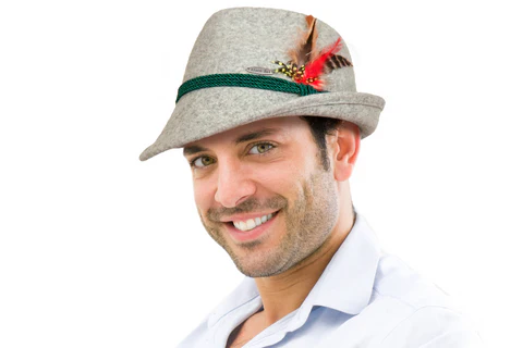 Iconic German Fashion accessories, Tyrolean hat