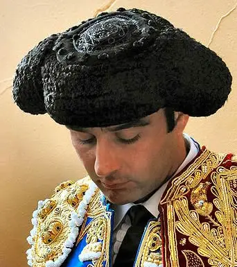 Spanish fashion accessories, Montera (Bullfighter's Hat)