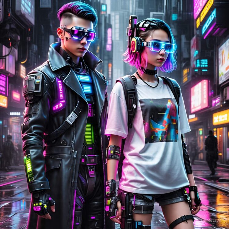 Cyber Punk Aesthetic
