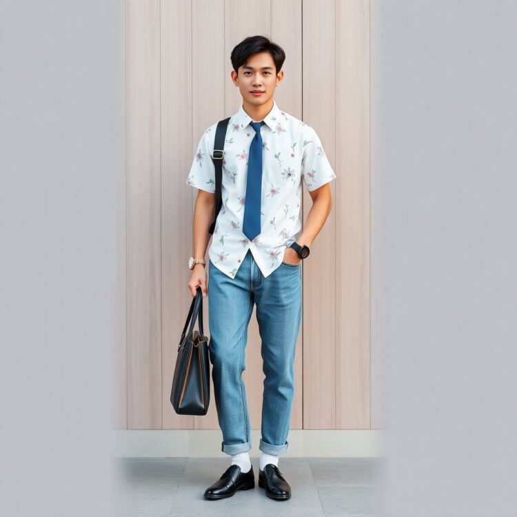 Men's corpcore outfits
