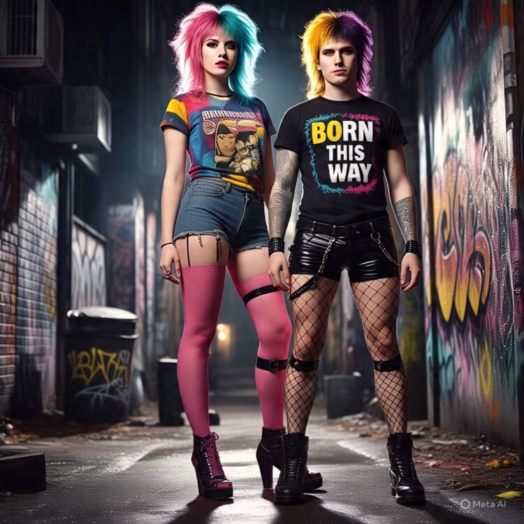 Homocore Punk Aesthetic