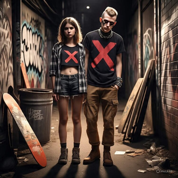 Straight-edge Punk Aesthetic