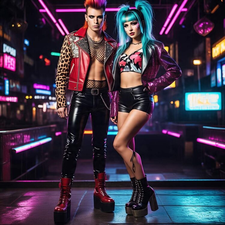 Glam Punk Aesthetic
