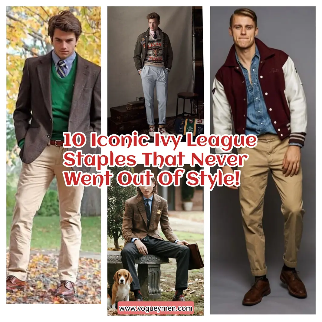 10 Ivy league Staples still in Style.
